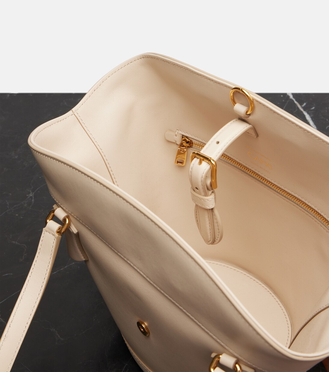 Capri Medium leather tote bag | Dolce&Gabbana