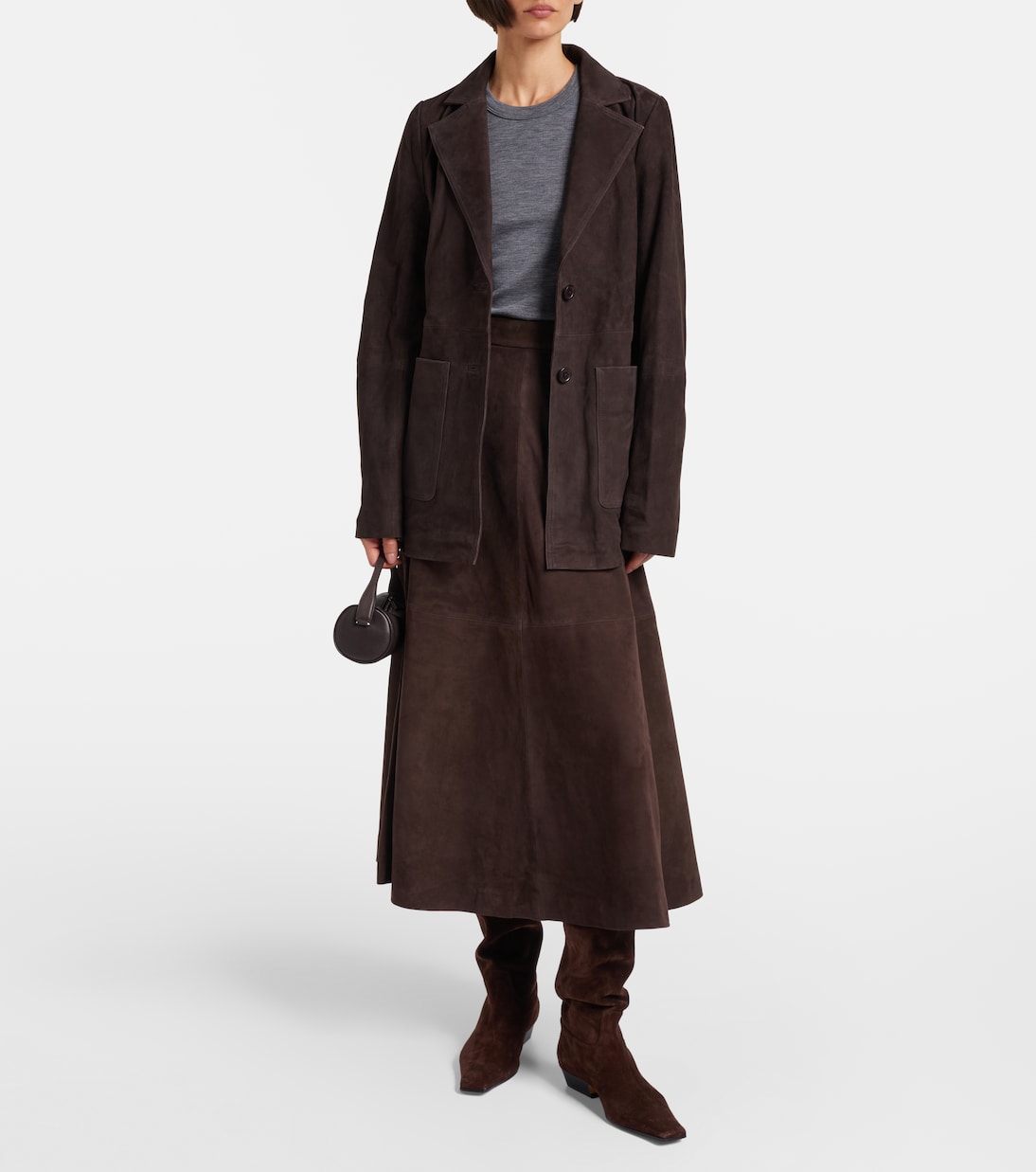 Suede blazer | Róhe