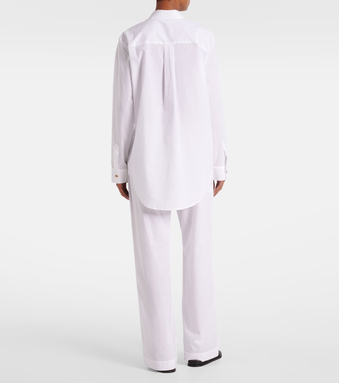 London cotton poplin shirt | Asceno