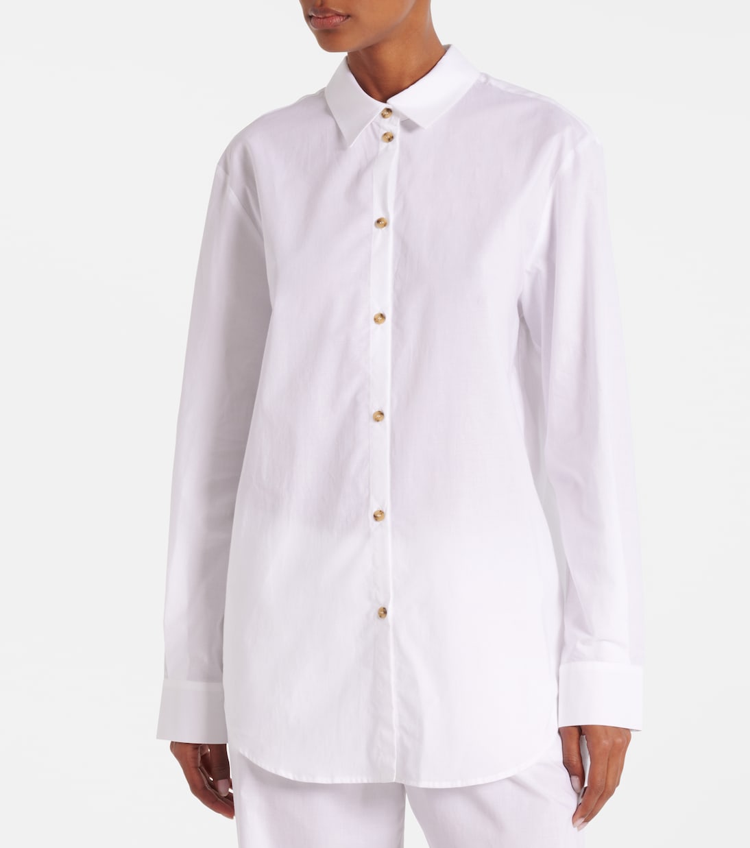 London cotton poplin shirt | Asceno