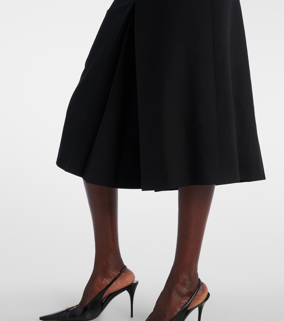 Mid-rise wool culottes | Saint Laurent