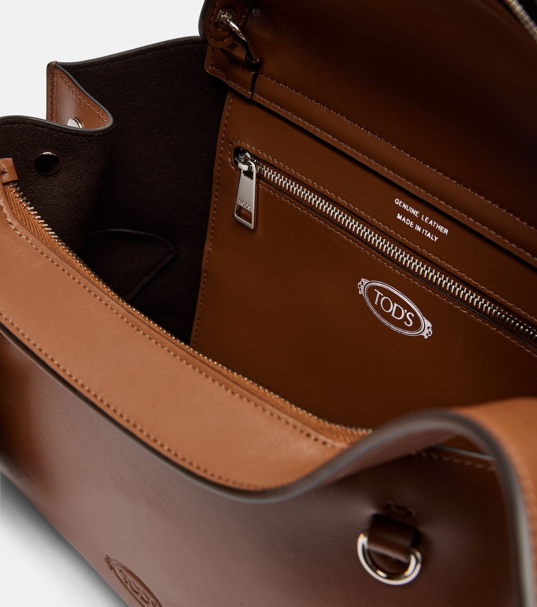 Wave Medium leather shoulder bag | Tod's