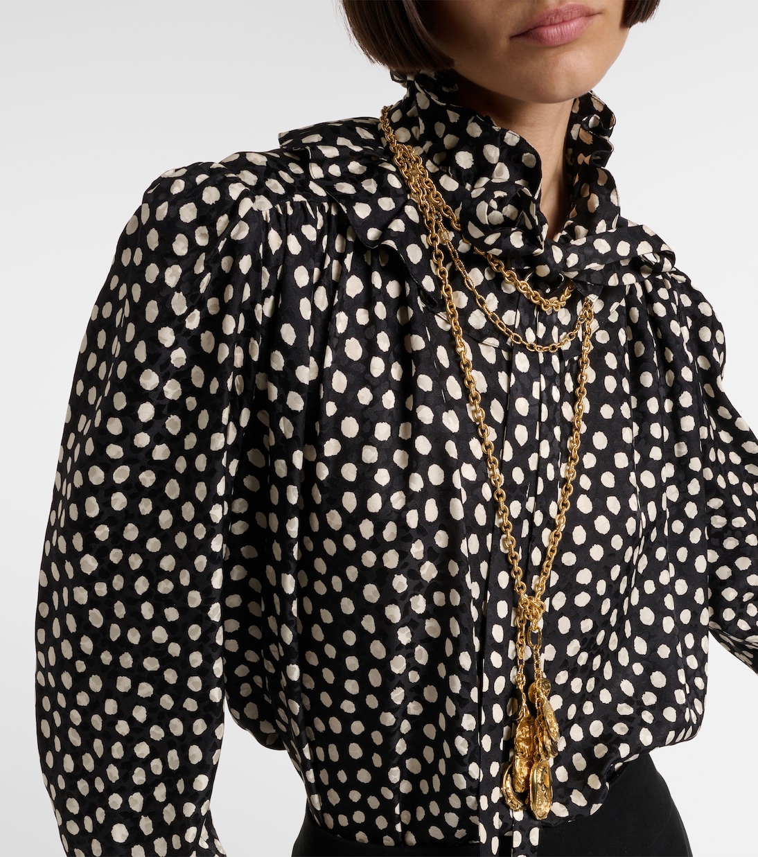 Layered chain pendant necklace | Chloé