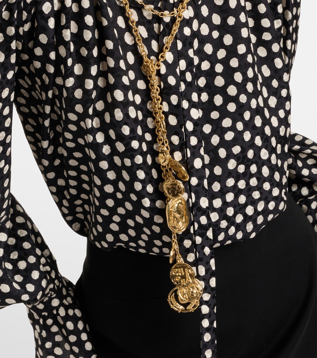 Layered chain pendant necklace | Chloé