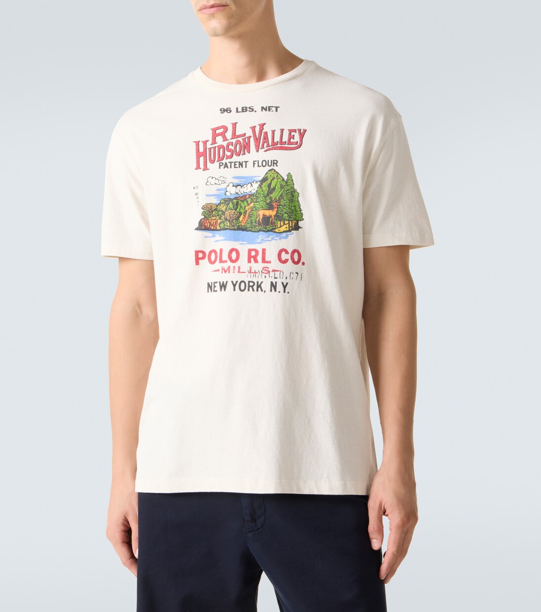 Printed cotton jersey T-shirt | Polo Ralph Lauren