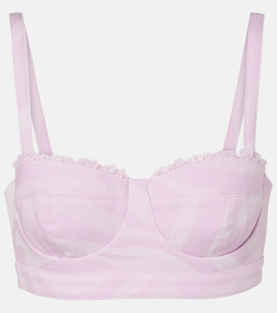 Bralette Marmo aus Denim | Pucci