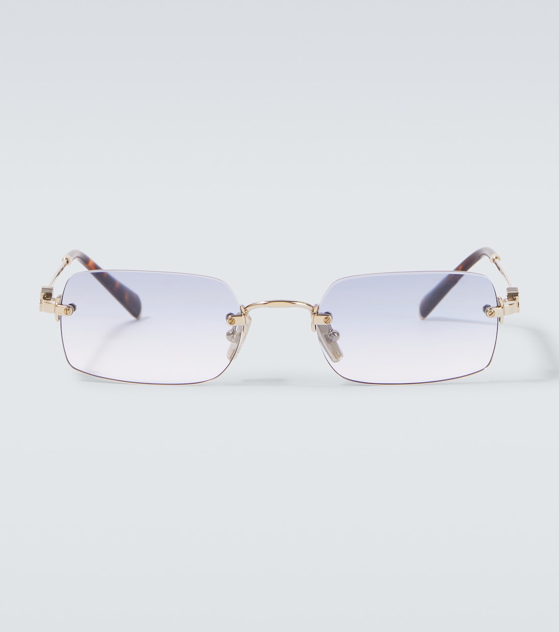 Logo rectangular sunglasses | Miu Miu
