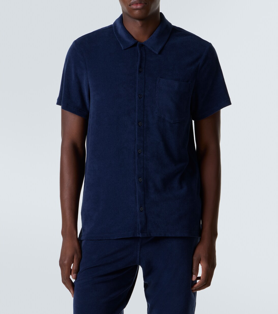 Charli cotton-blend terry polo shirt | Vilebrequin