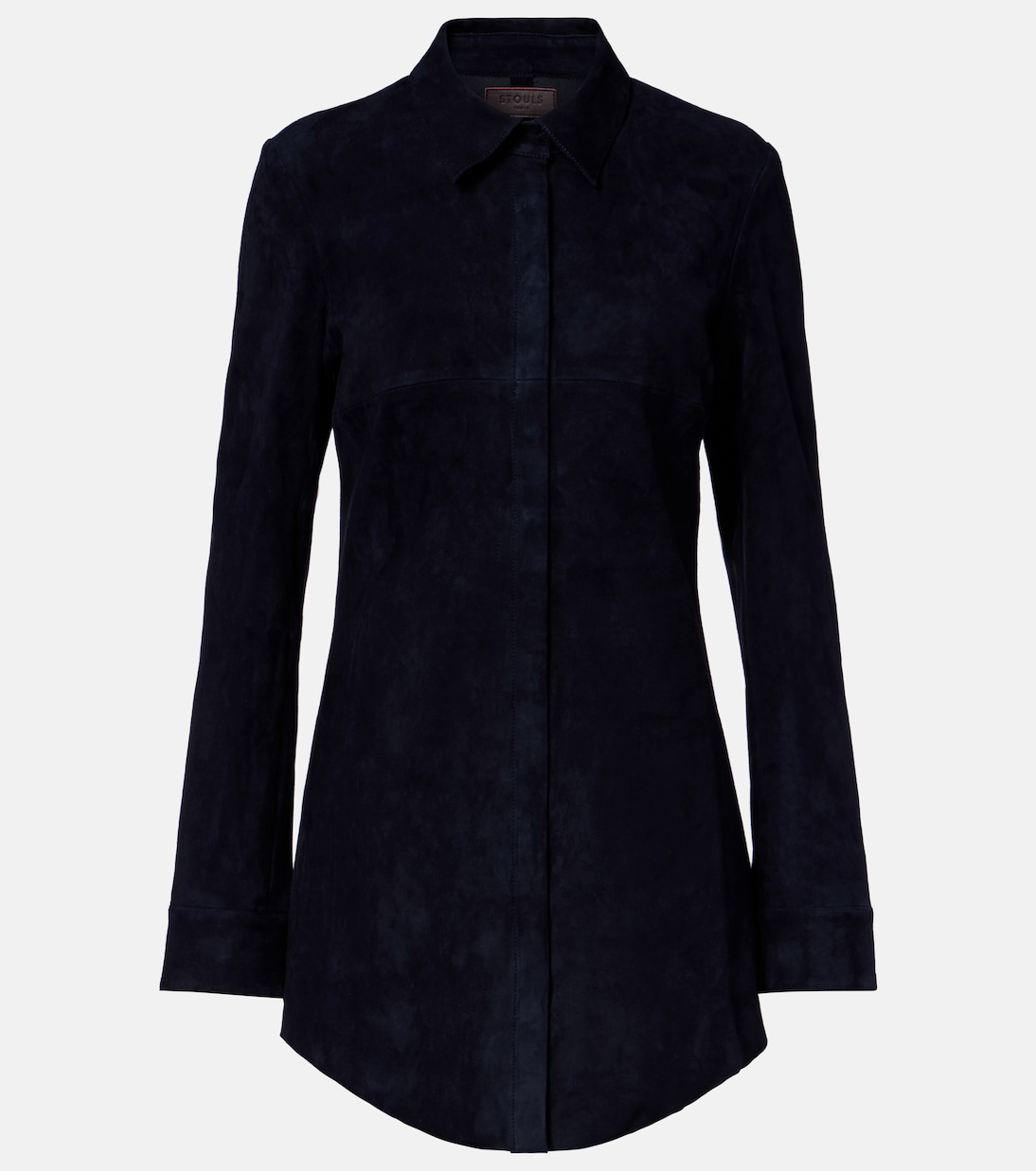 Geraldine suede shirt dress | Stouls