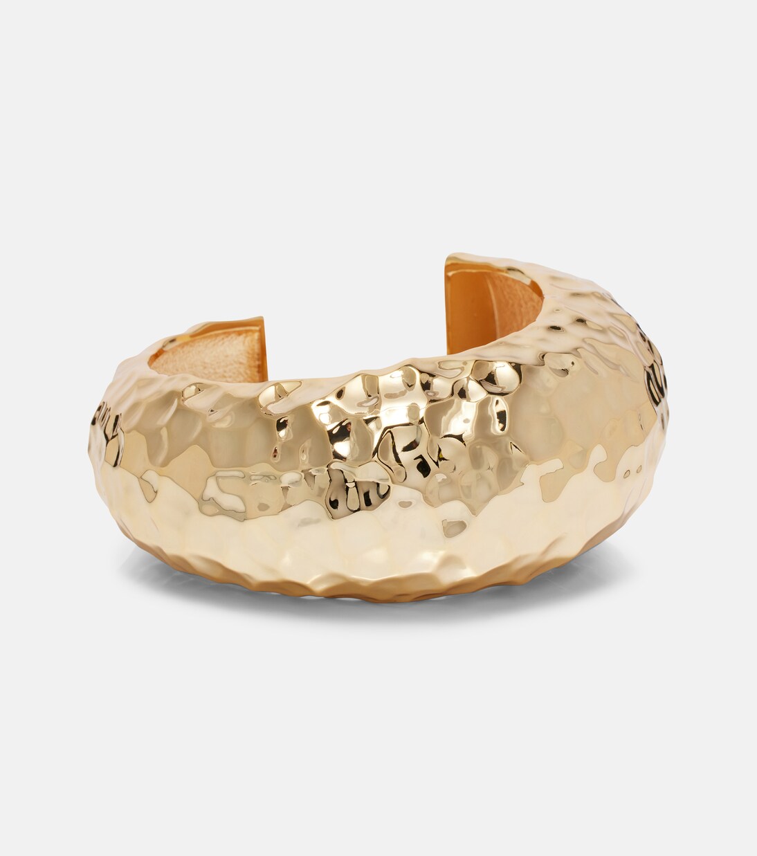 Men’s Women 7” Stainless Steel Cuff Bracelet – Gold Plated, Cable, Magnetic Clasp – Gift Box