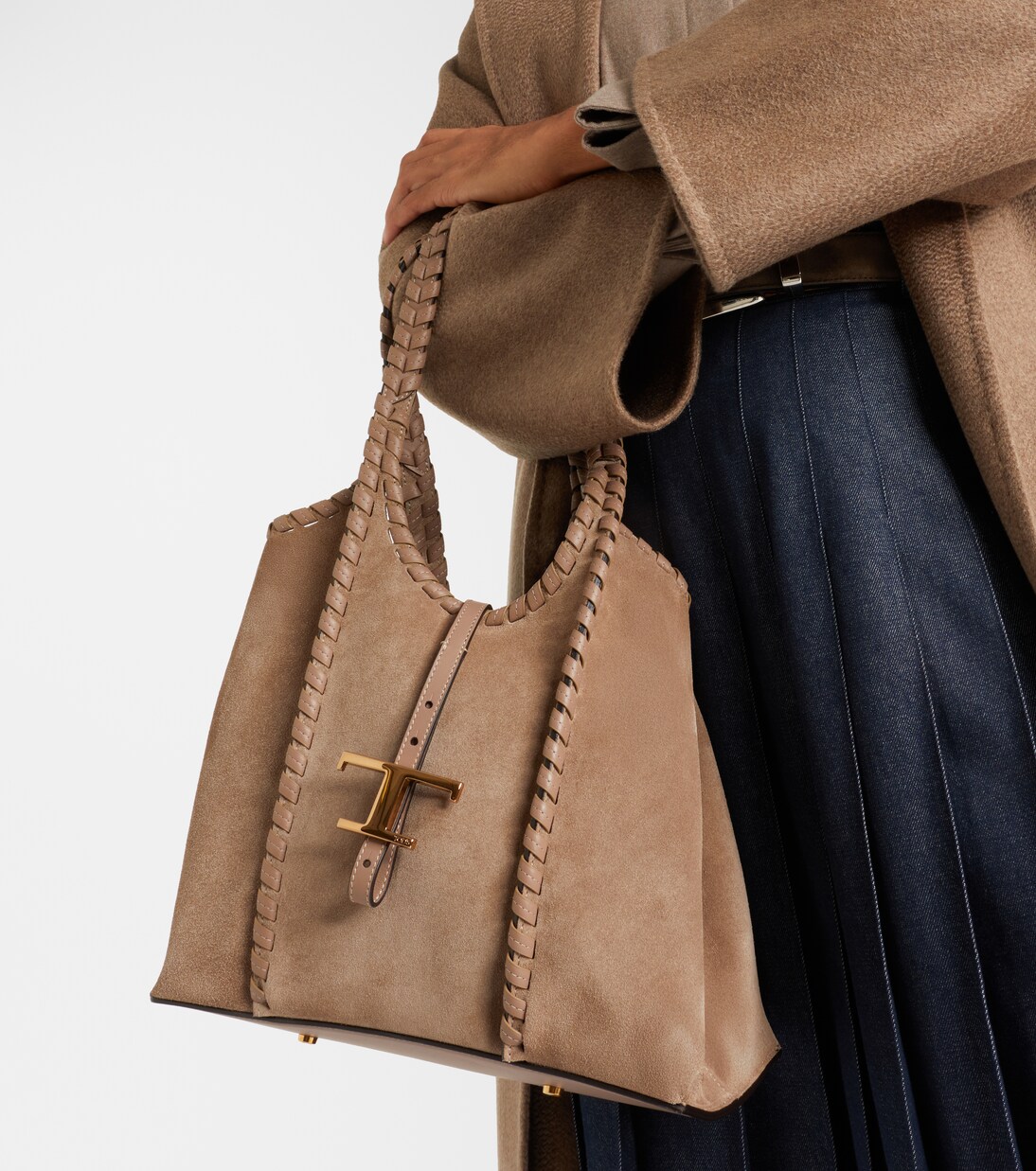 Tote Bag Tsb Medium aus Veloursleder | Tod's