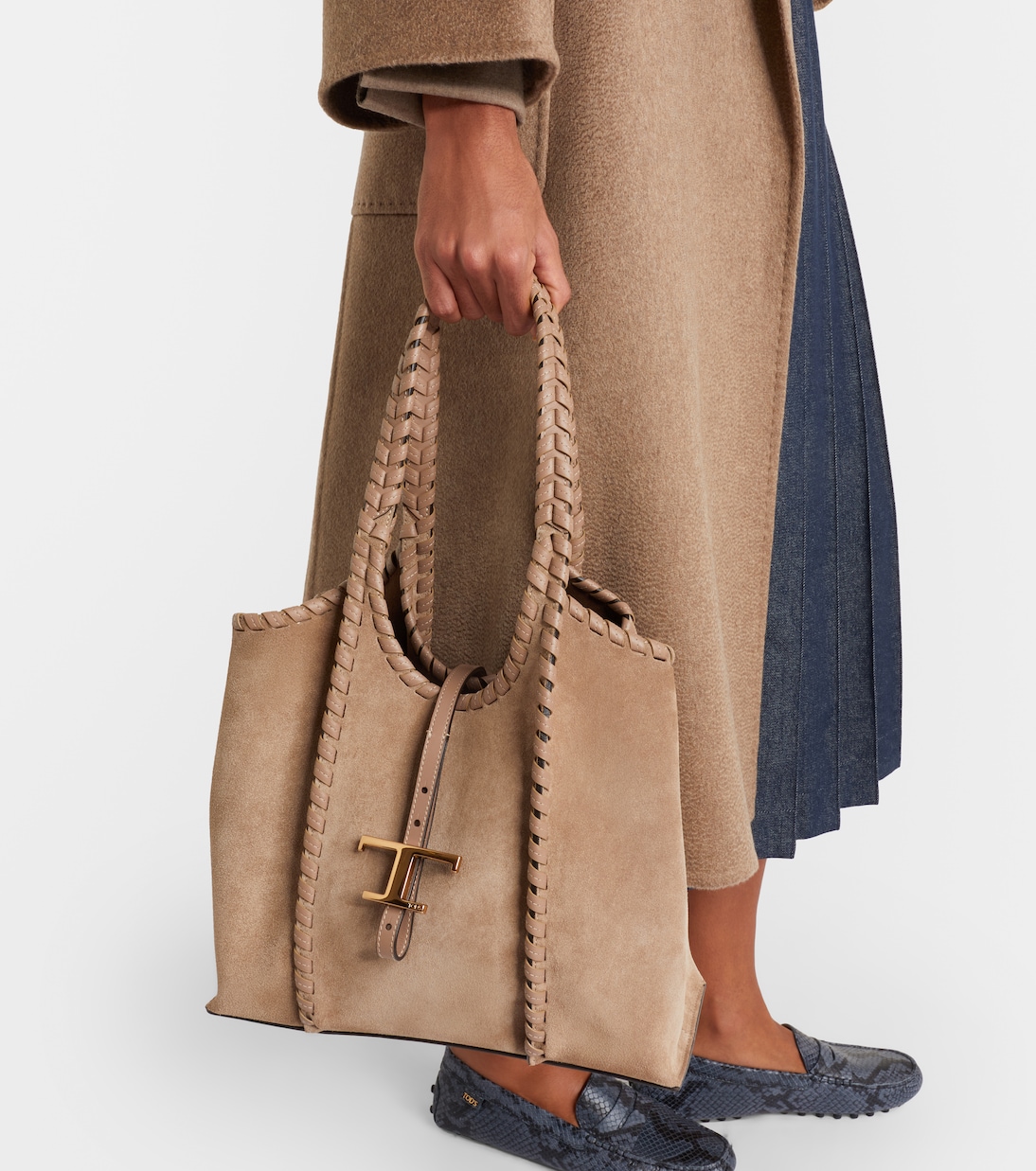 Tote Bag Tsb Medium aus Veloursleder | Tod's