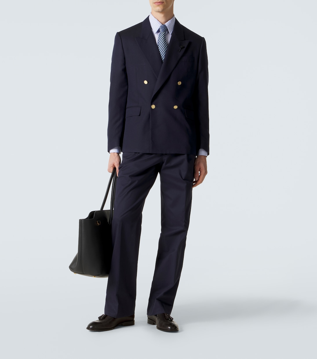 Wool, cashmere, and silk blazer | Lardini