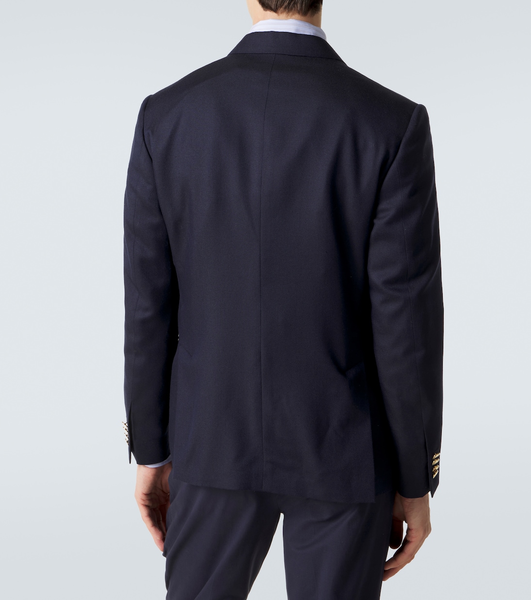 Wool, cashmere, and silk blazer | Lardini