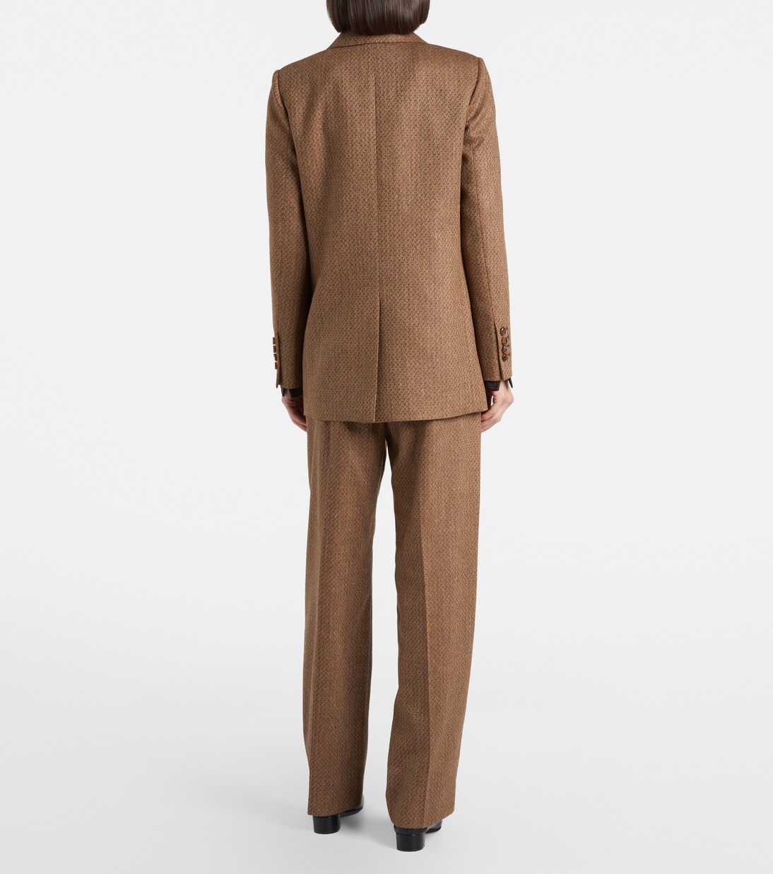 Weite Hose Amel aus Seide und Wolle | Blazé Milano