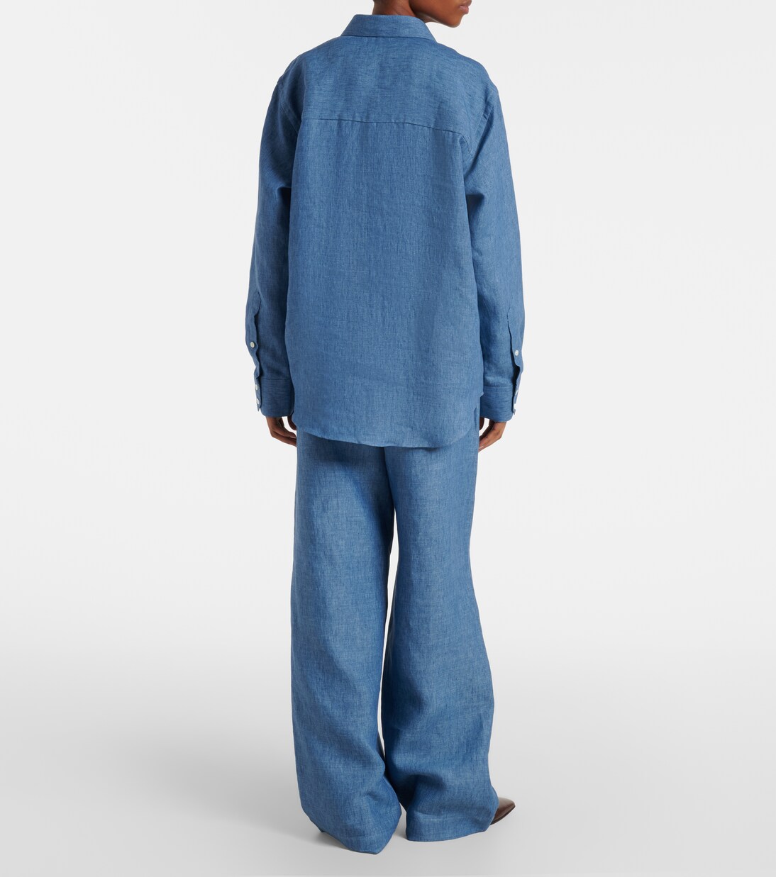 Linen wide-leg pants | Róhe