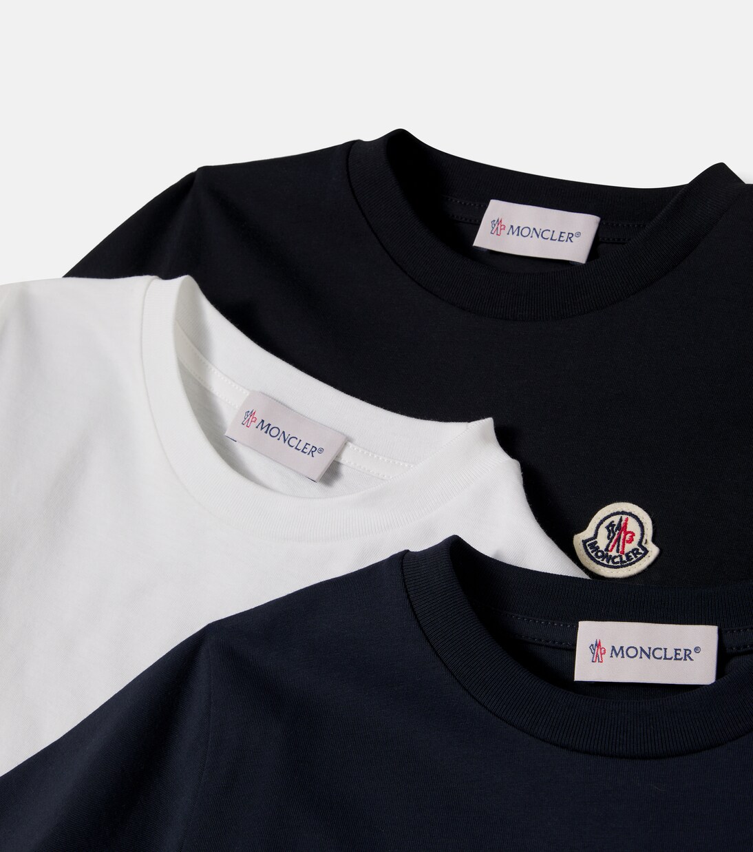 Set of 3 cotton jersey T-shirts | Moncler Enfant