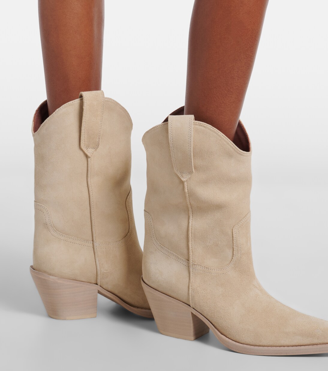 Dakota suede ankle boots | Paris Texas
