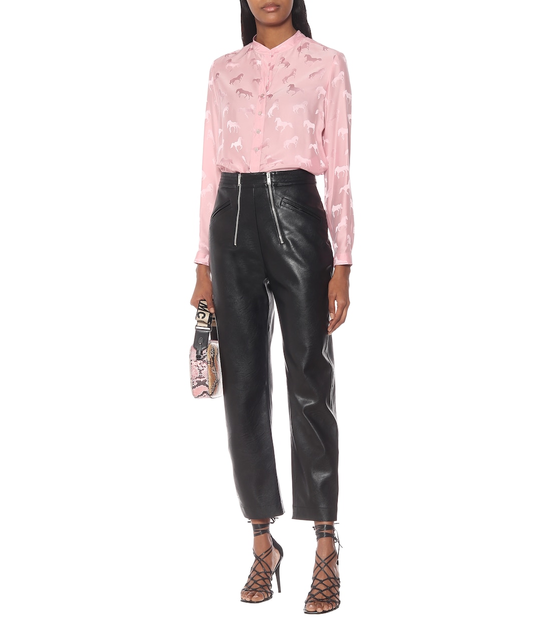 Hose aus Lederimitat | Stella McCartney