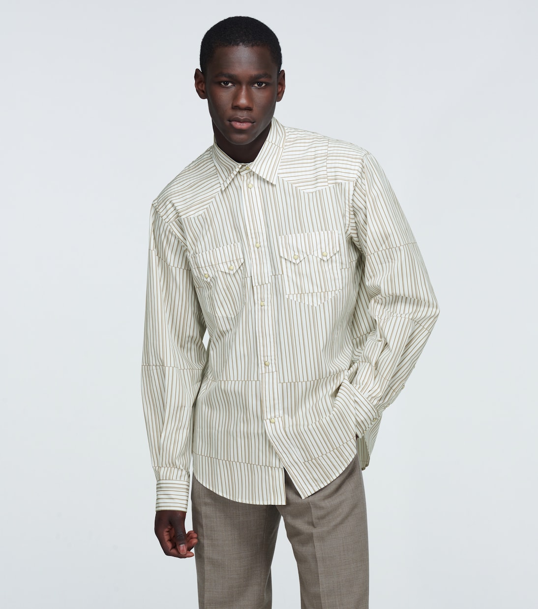 Rockhound Tectonic stripe shirt | Phipps