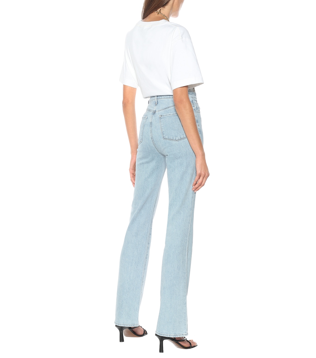 Runway high-rise flared jeans | J Brand