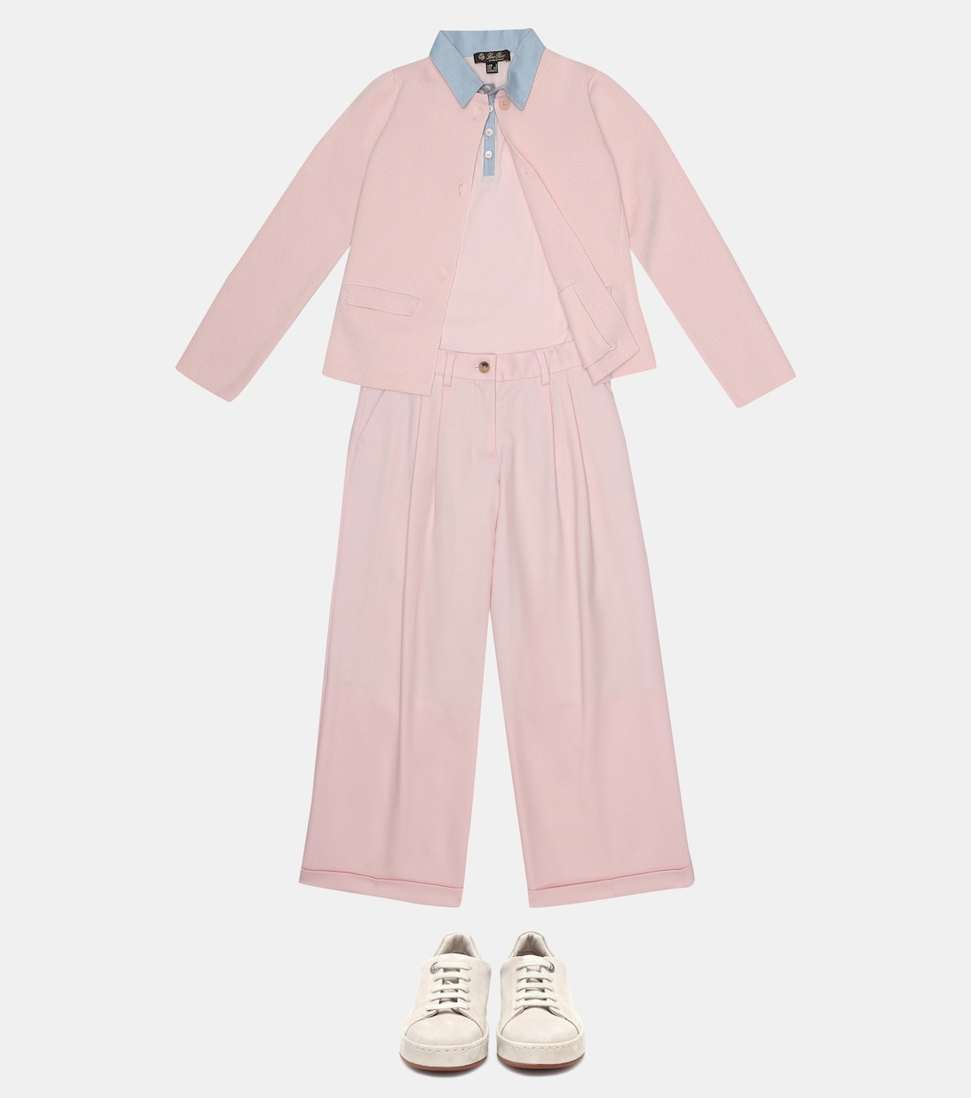 Hose Annika aus Wolle | Loro Piana Kids