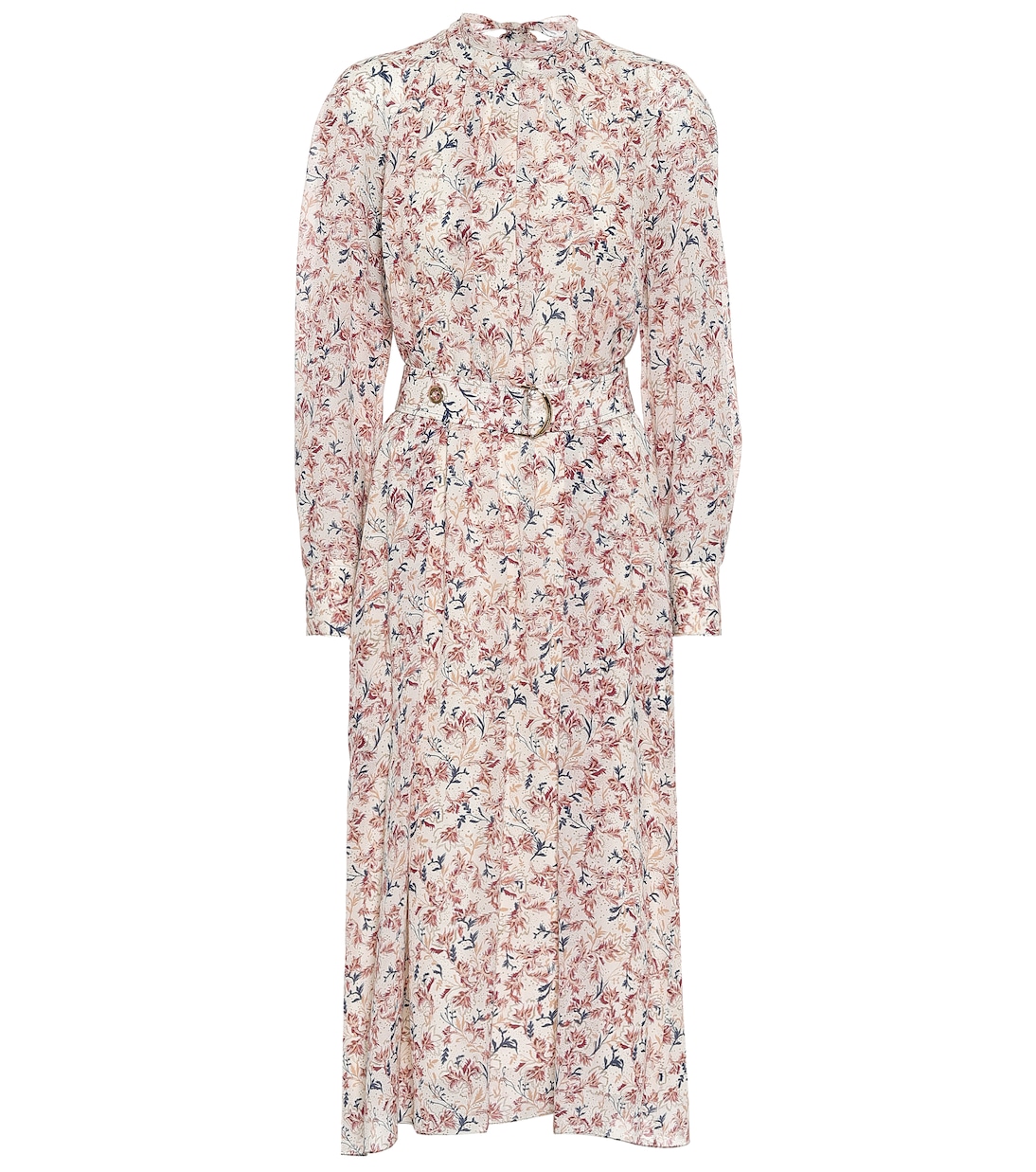 Abito midi in georgette di seta | Chloé