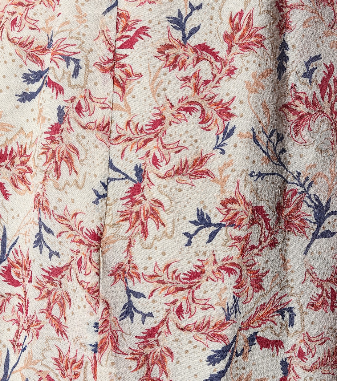 Abito midi in georgette di seta | Chloé