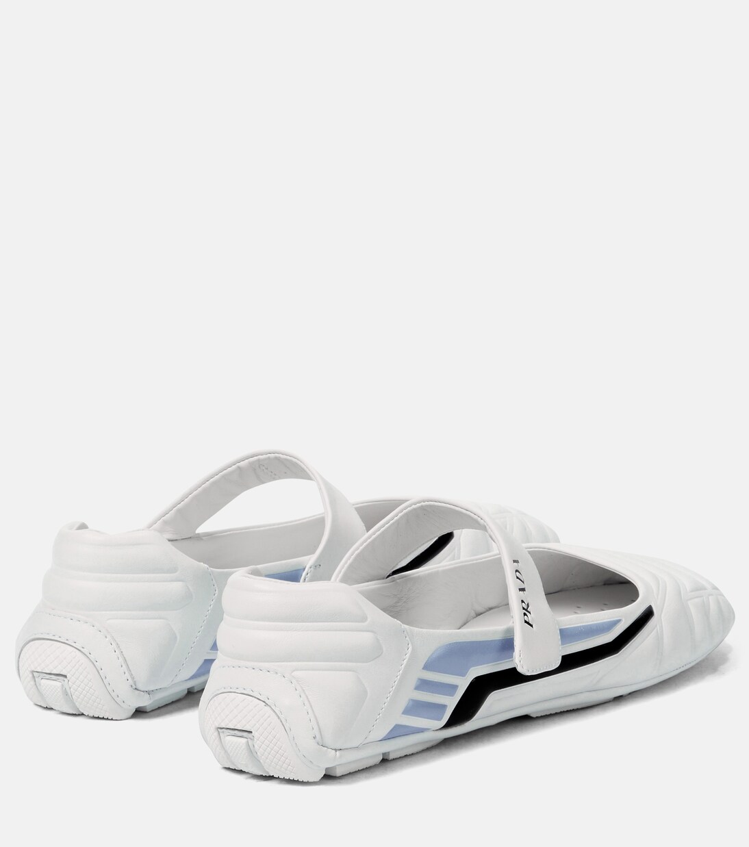 Leather ballet flats | Prada
