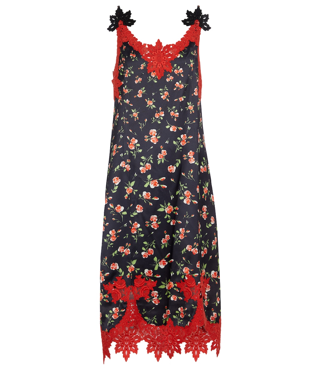 Floral printed midi dress | Rabanne