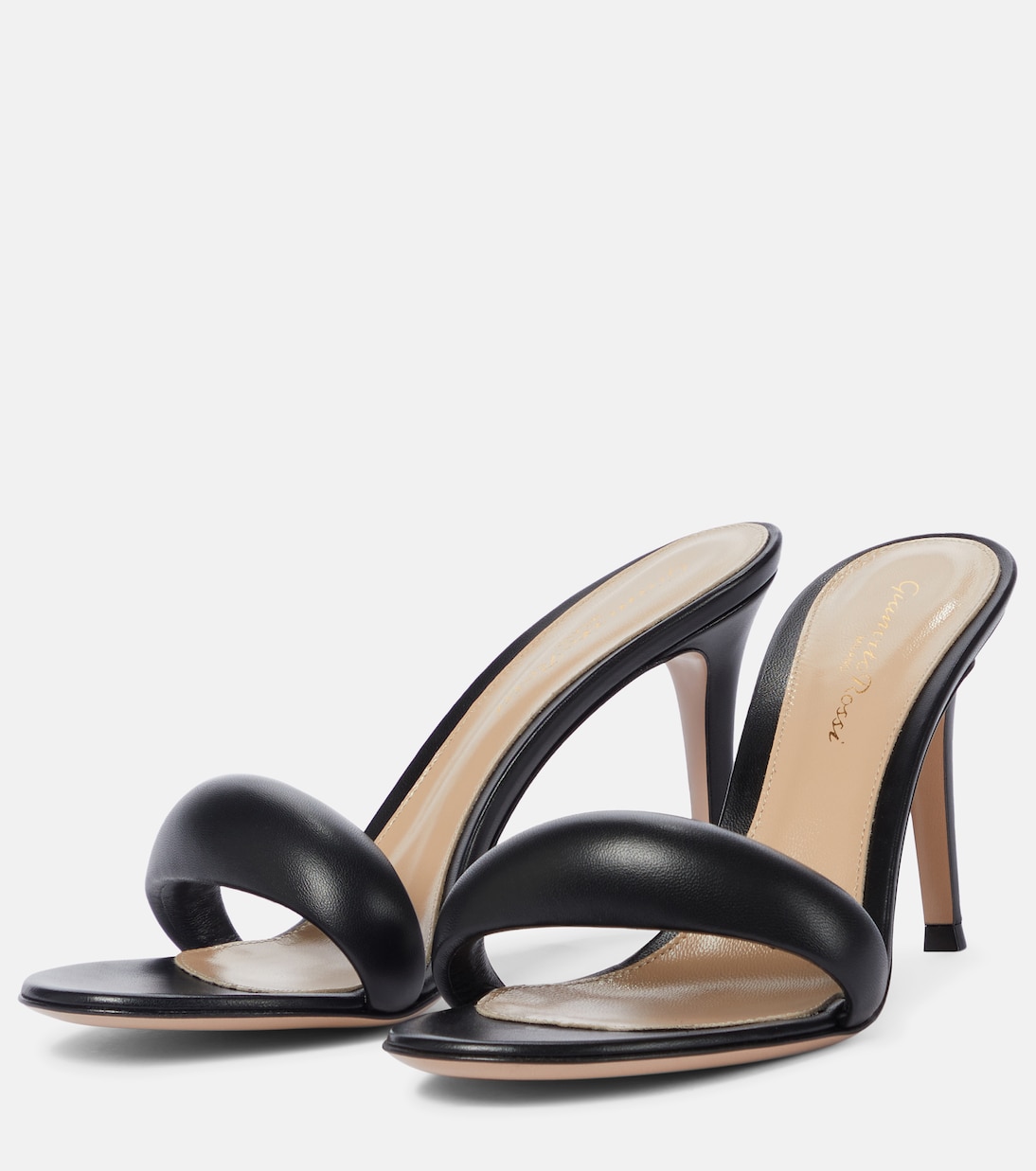Pantoletten Bijoux 55 aus Leder | Gianvito Rossi