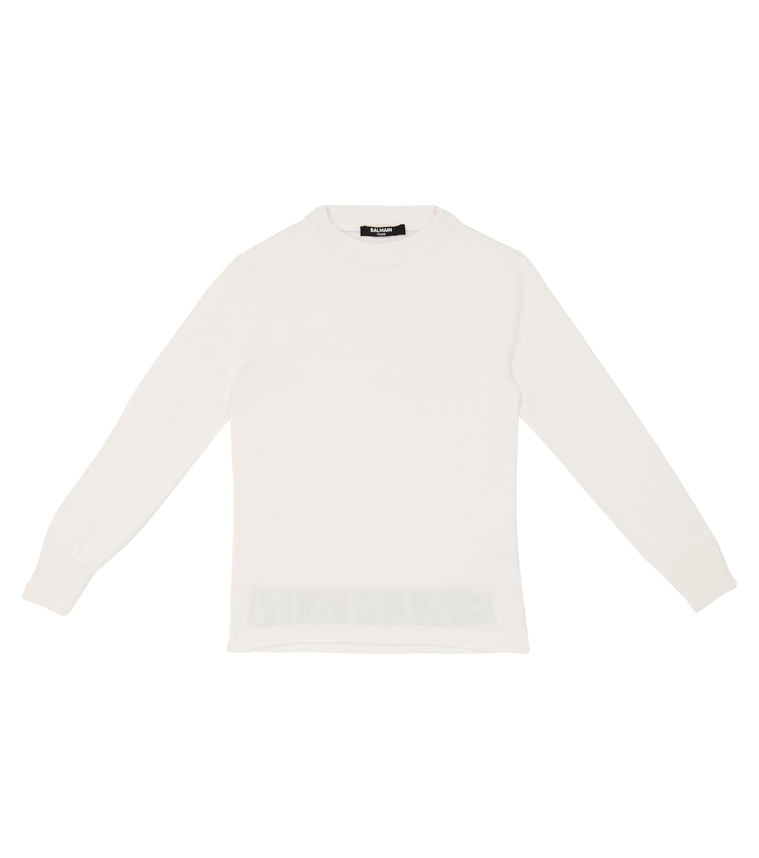 Pullover aus Schurwolle | Balmain Kids