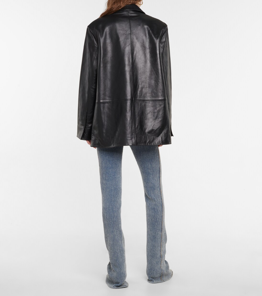 Blazer Carter aus Leder | Stand Studio