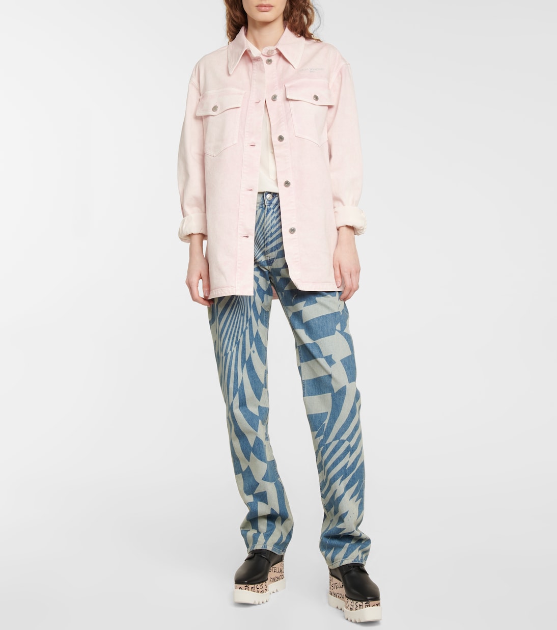 Cotton denim jacket | Stella McCartney