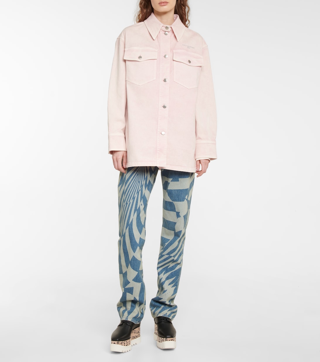 Cotton denim jacket | Stella McCartney