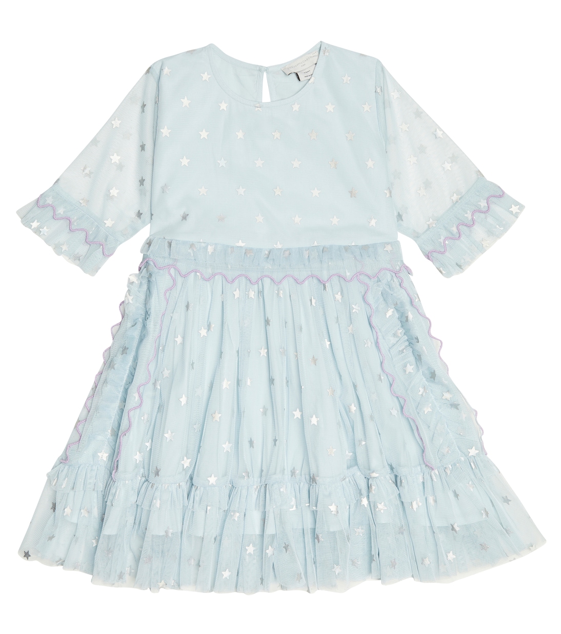 Bedrucktes Kleid aus Tüll | Stella McCartney Kids