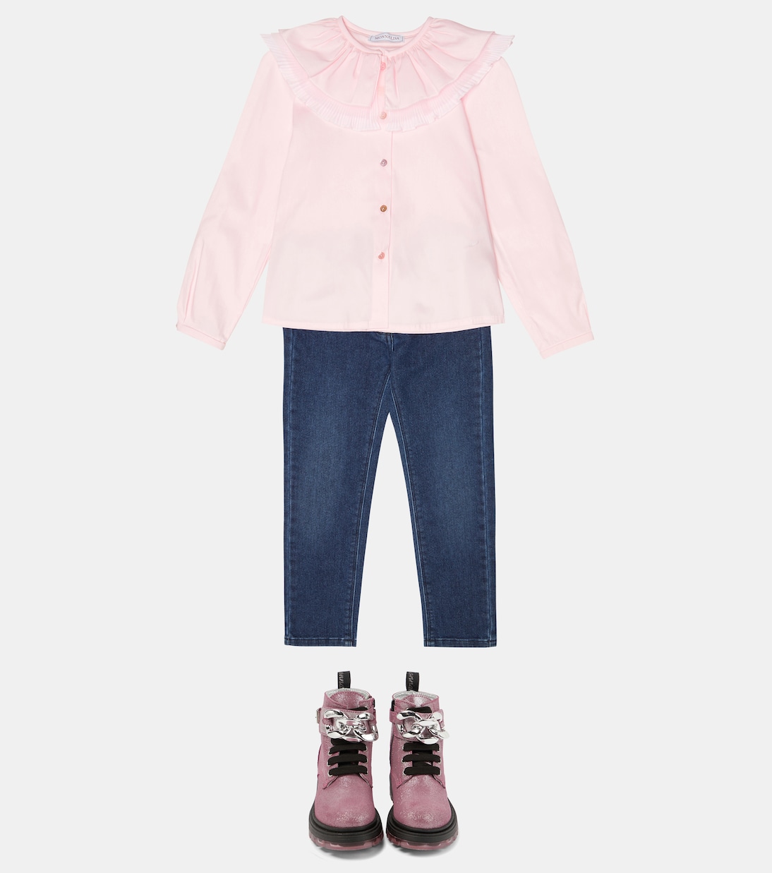 Camisa en mezcla de algodón | Monnalisa