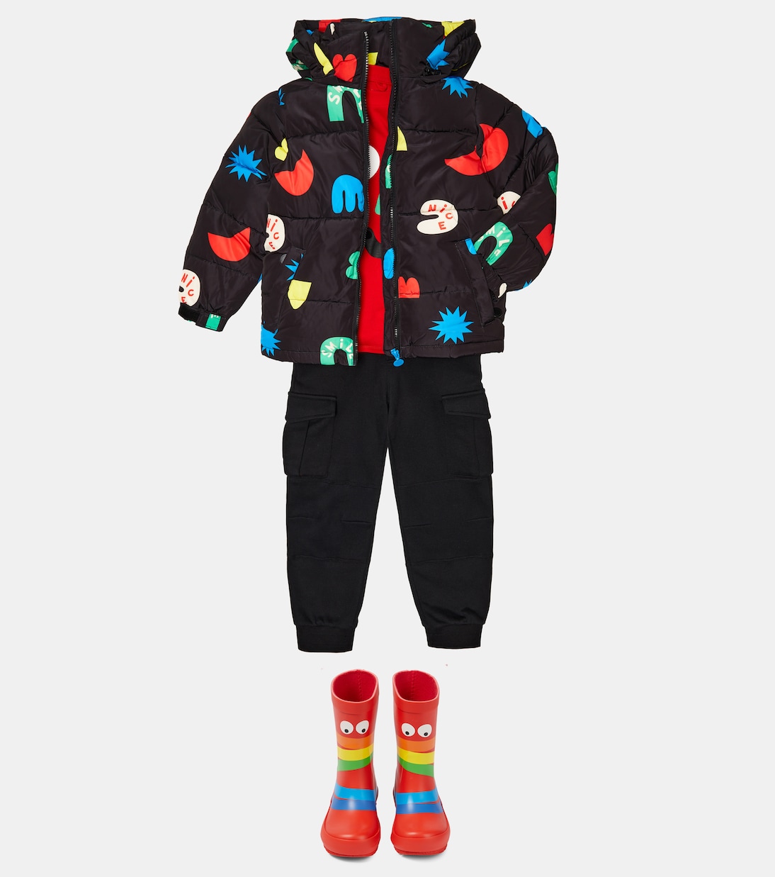 Printed rubber boots | Stella McCartney Kids