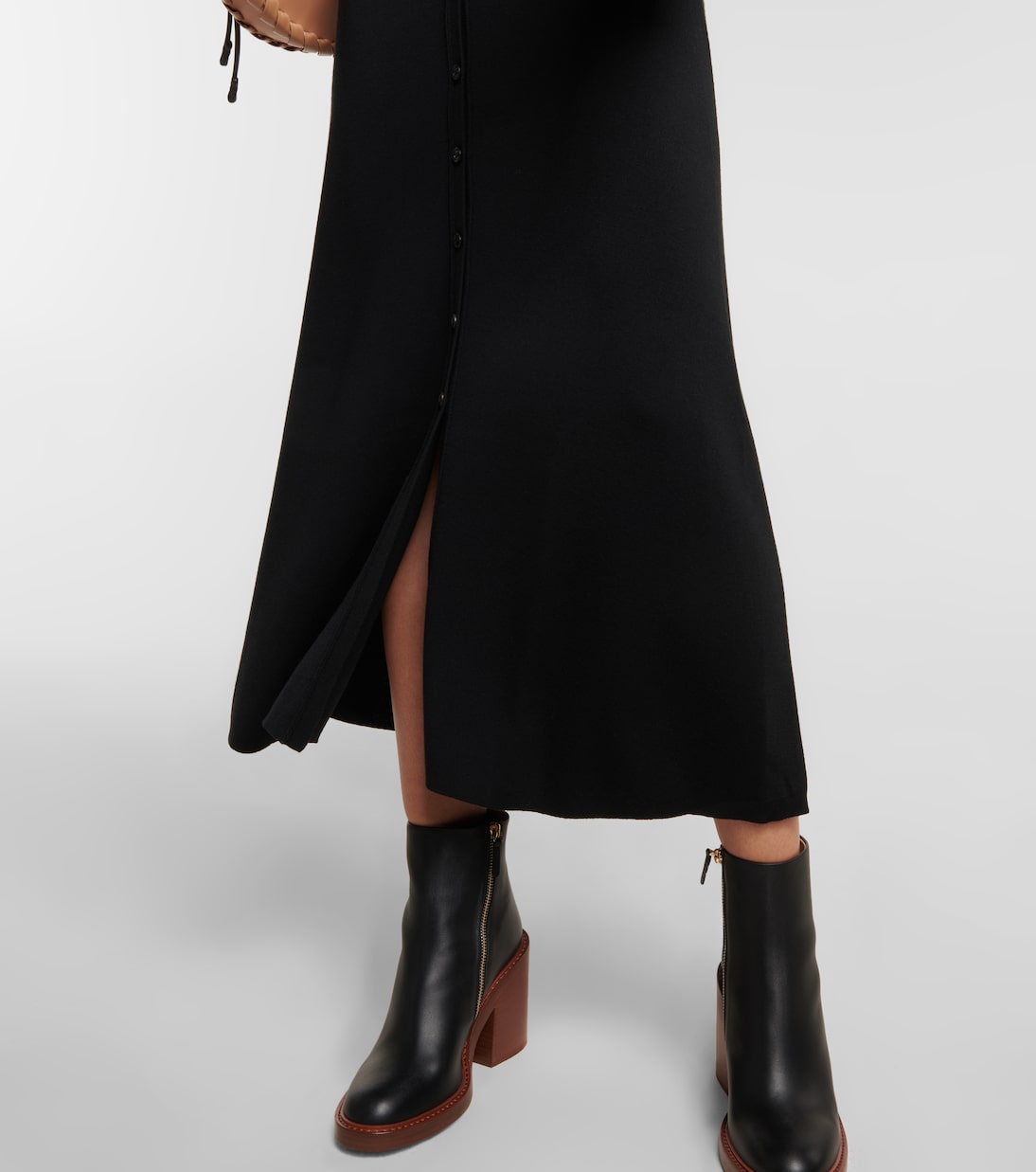 Robe longue en laine | Chloé