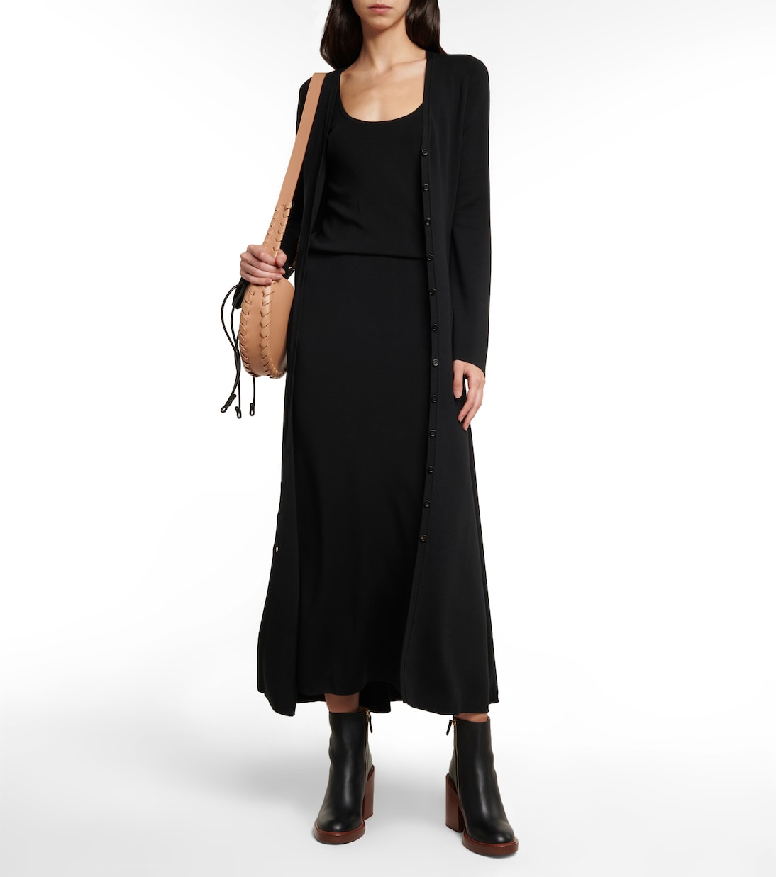 Robe longue en laine | Chloé