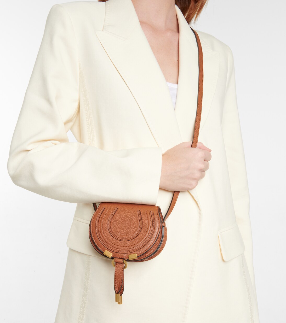 Borsa a spalla Marcie Mini in pelle | Chloé