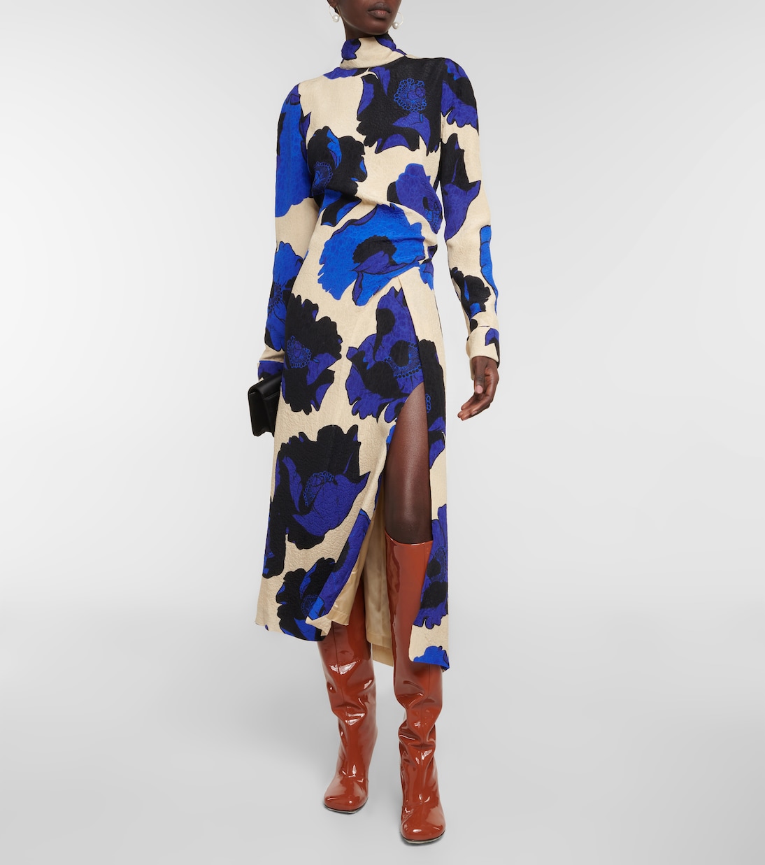Patent leather knee-high boots | Dries Van Noten