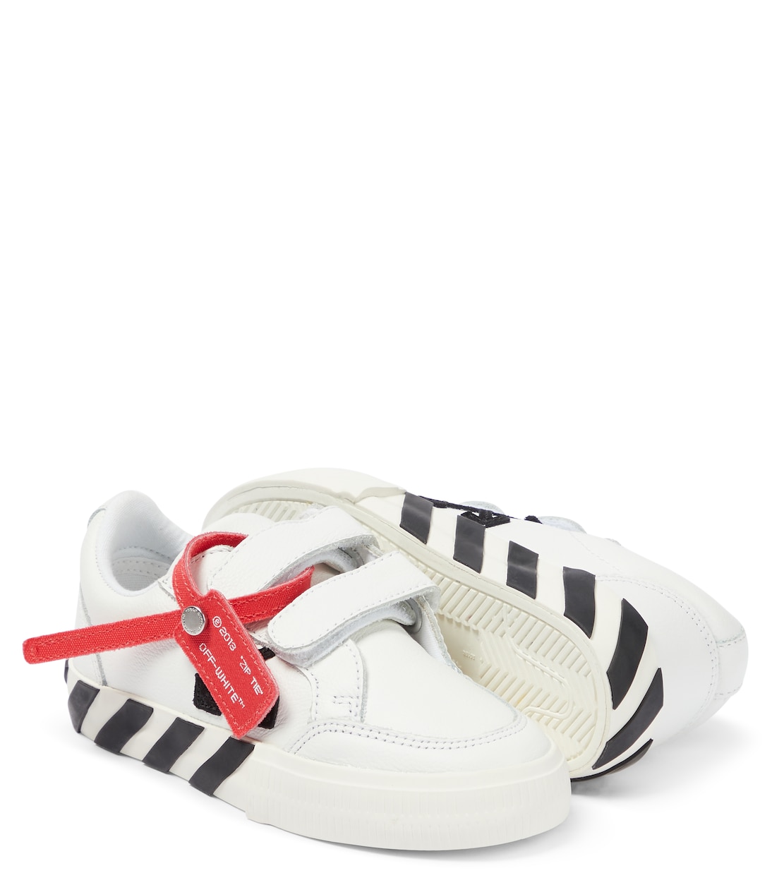 Sneakers Low Vulcanized in pelle | Off-White Kids