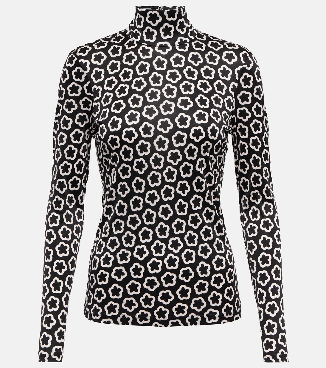 Top de cuello alto estampado | Tory Burch