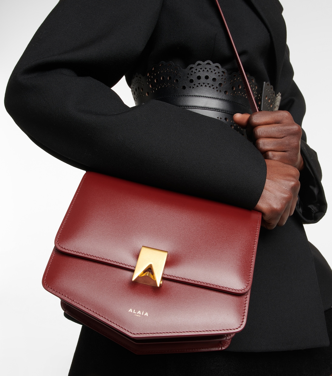 Schultertasche Le Papa aus Leder | Alaïa
