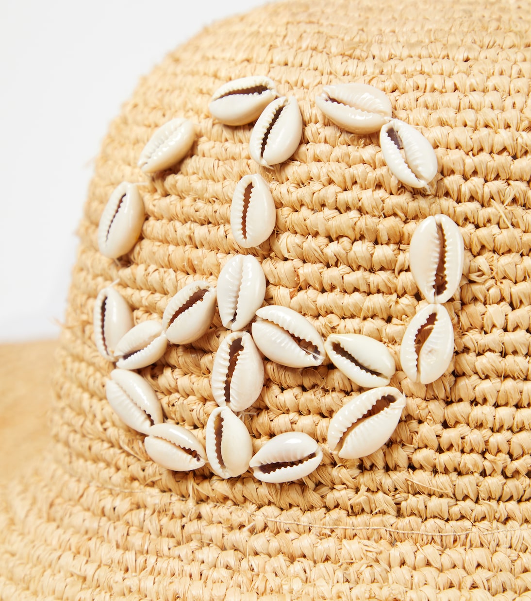Cappello in rafia con conchiglie | Alanui