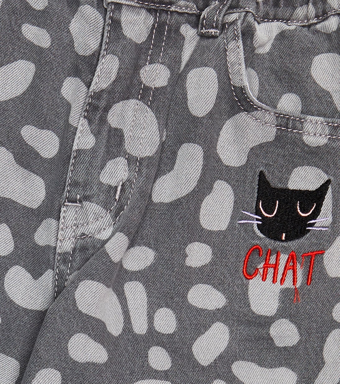 Chat printed jeans | Jellymallow