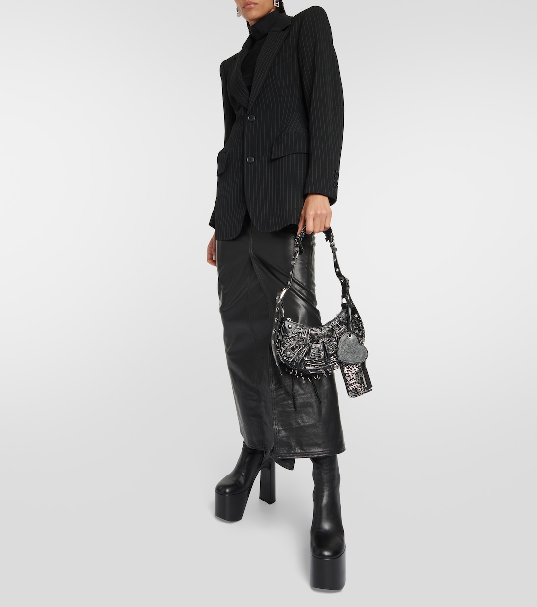 Borsa a spalla Le Cagole XS in pelle | Balenciaga