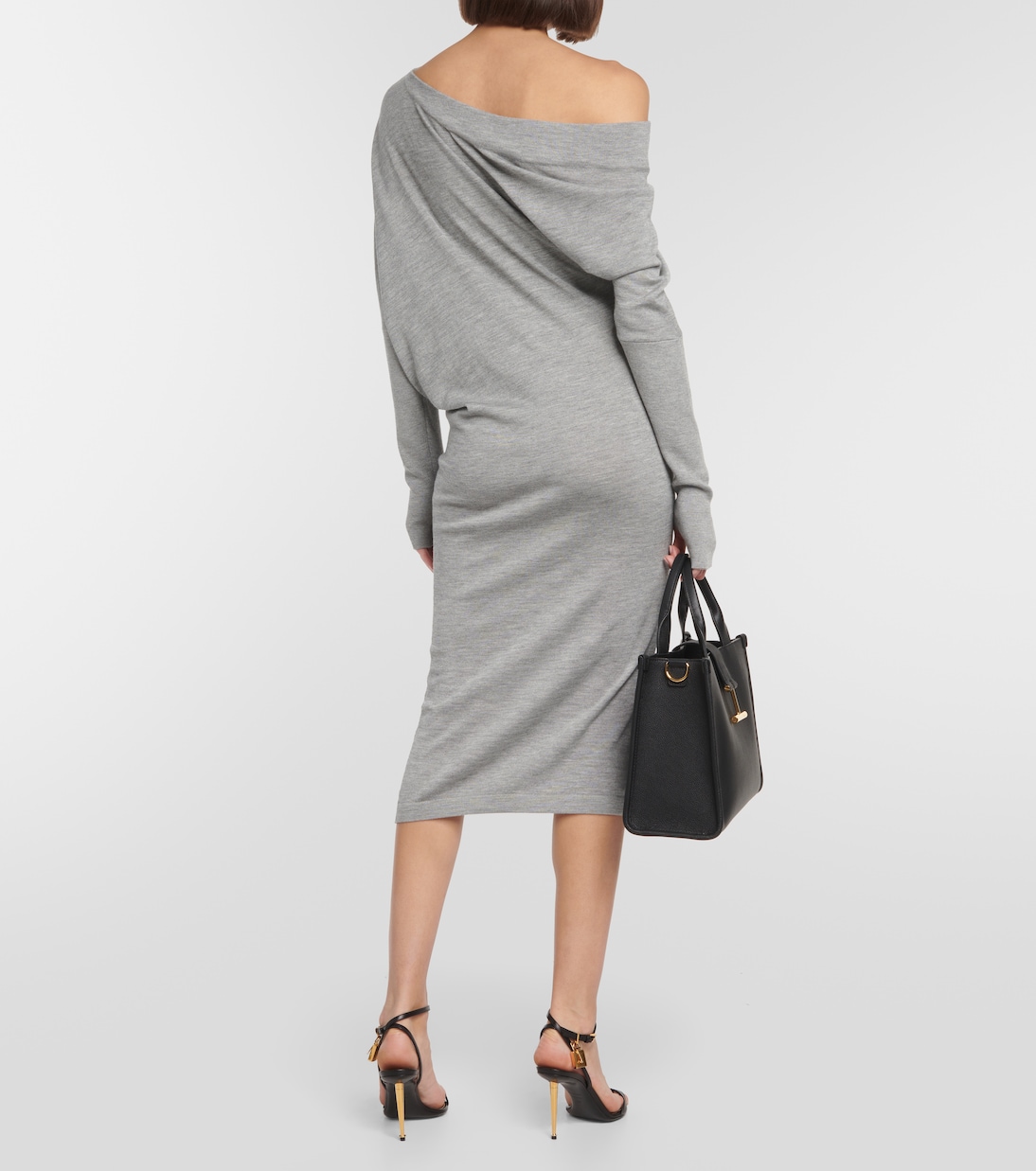 Midikleid aus Kaschmir und Seide | Tom Ford
