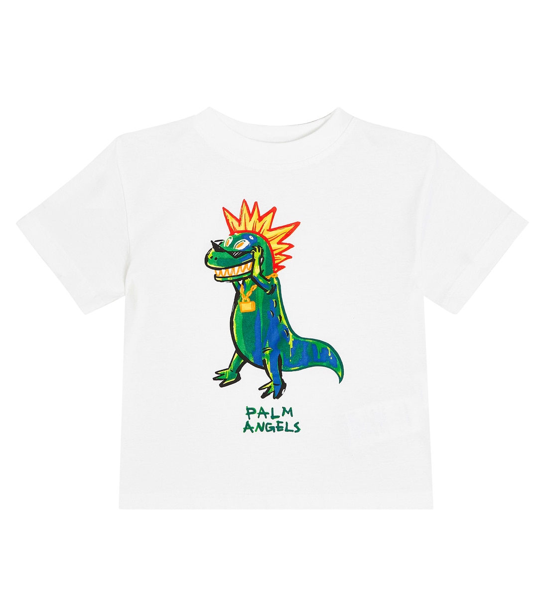 Camiseta de algodón estampada | Palm Angels Kids